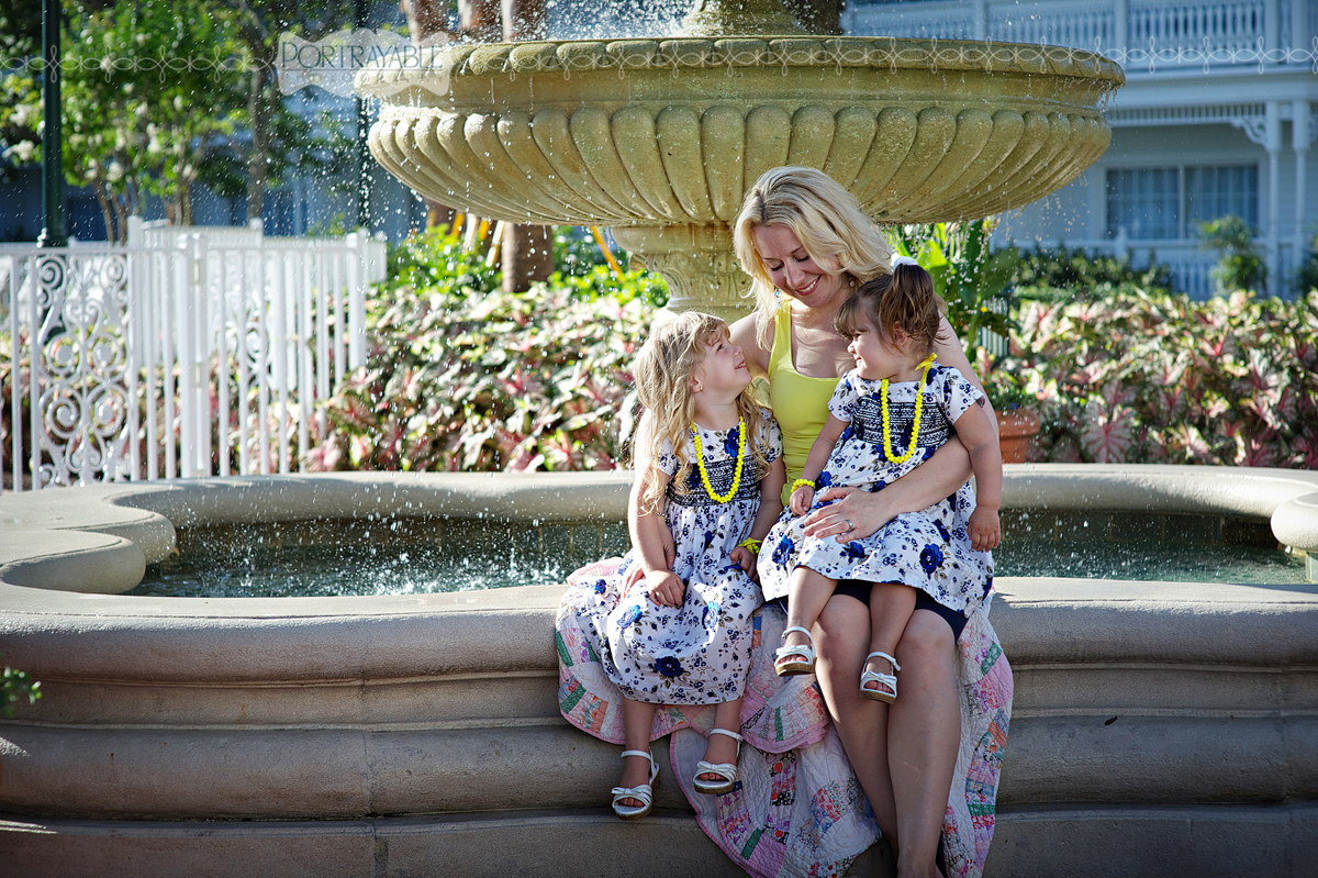 family portraits at the grand floridian