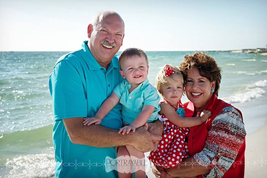 siesta key beach family portraits