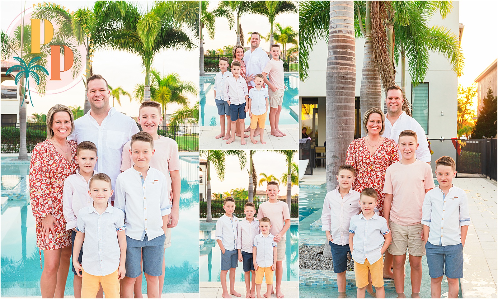Séance photo de famille à Orlando