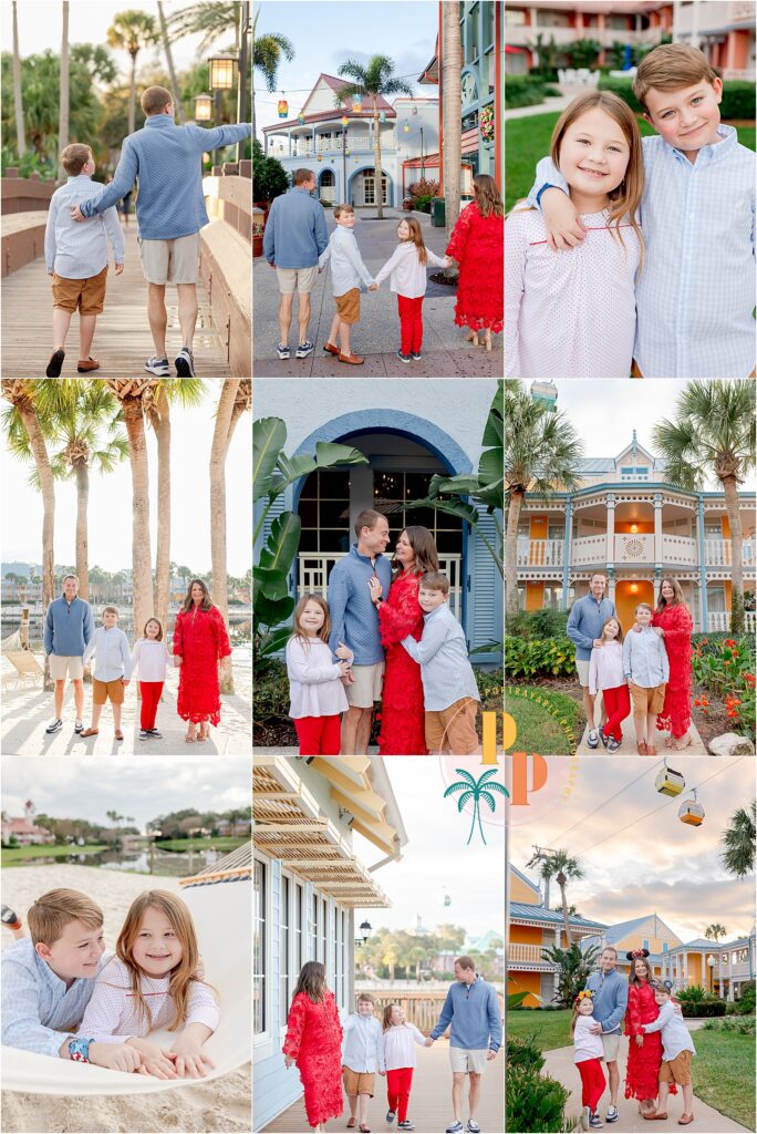 A joyful family captured in the heart of Orlando, showcasing the expertise of the best family photographers in the city.