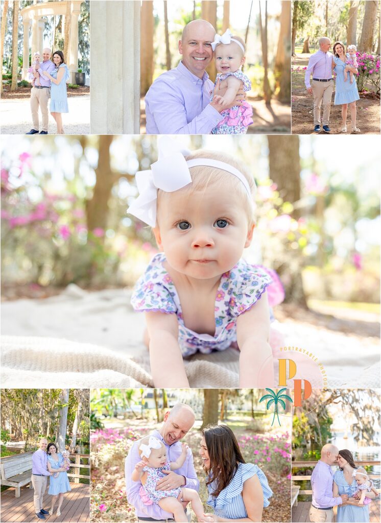 Embrace the magic of family life with our latest photography session – a captivating story told through the lens of an Orlando children's photographer. Discover the beauty of natural light portraits in the serene backdrop of Kraft Azalea Park.