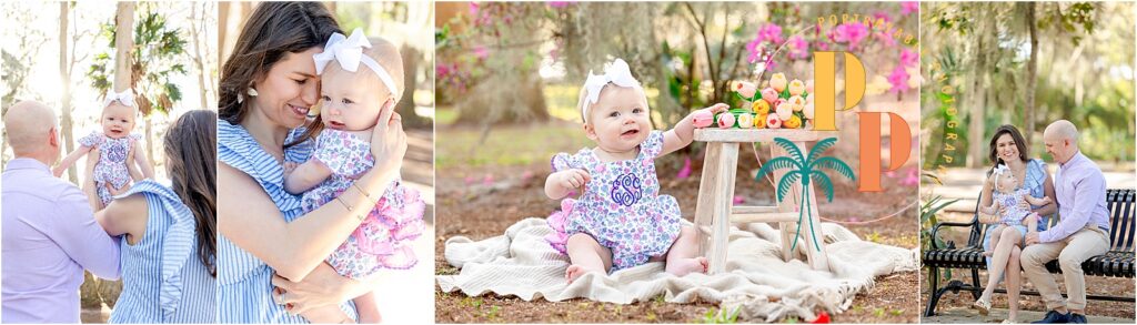 Cherish the love and laughter with our Orlando family portrait session – a captivating blend of candid moments and genuine smiles captured in the scenic beauty of Kraft Azalea Park.
