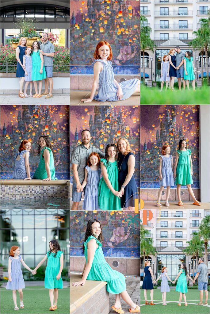 Mini Household Session at Disney’s Riviera Resort – portrayable images