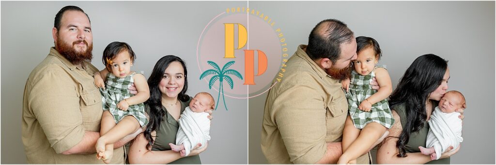 Newborn baby snuggled in a parent's arms, capturing the tender moment of bonding in a warm and intimate home setting.