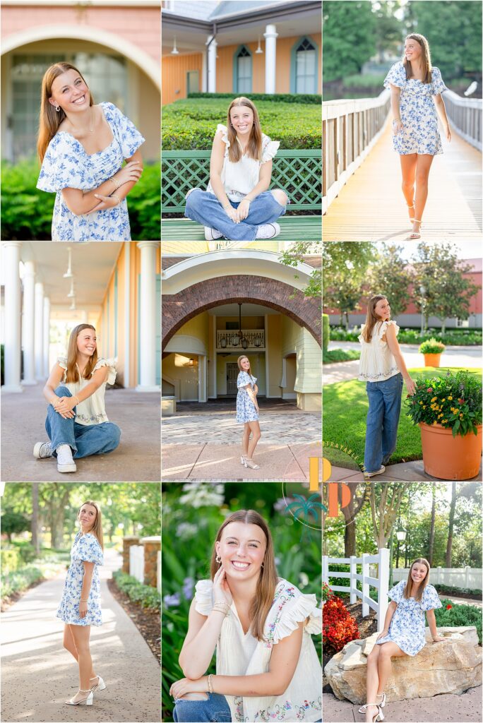 Senior Portrait Session at Disney’s Saratoga Springs Resort | Vacation Photos in Orlando