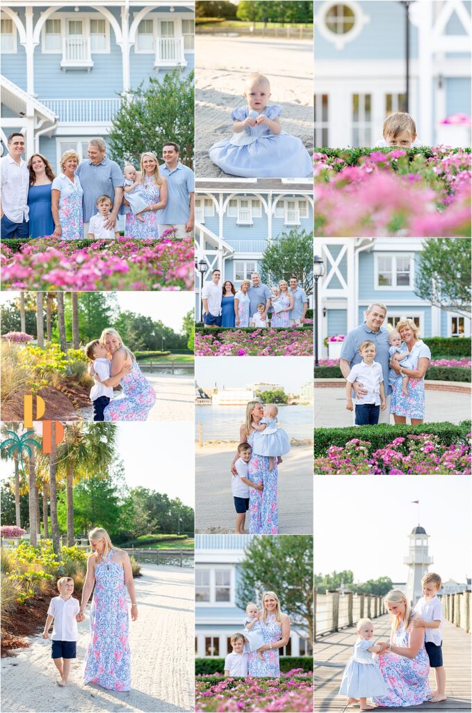 Family Photo Shoot at Disney’s Beach Club Resort