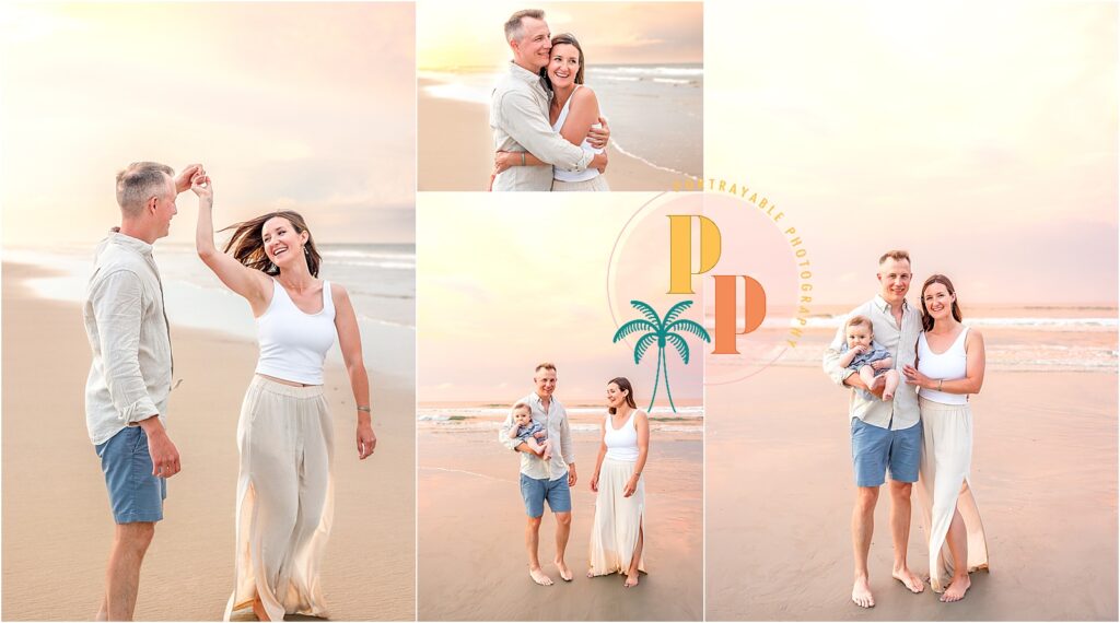 Couple portrait captured on new smyrna beach