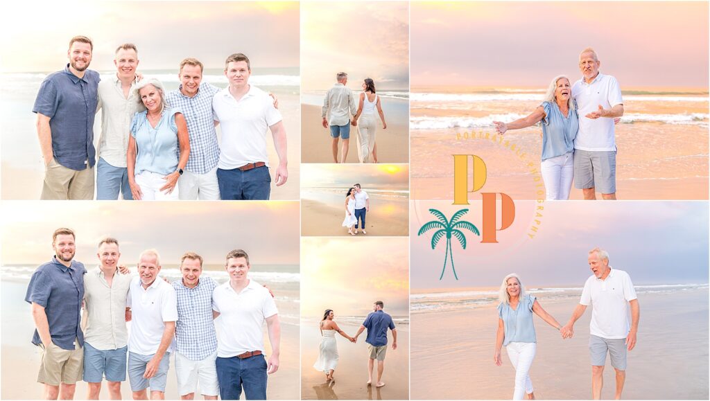 Couple portrait captured on new smyrna beach