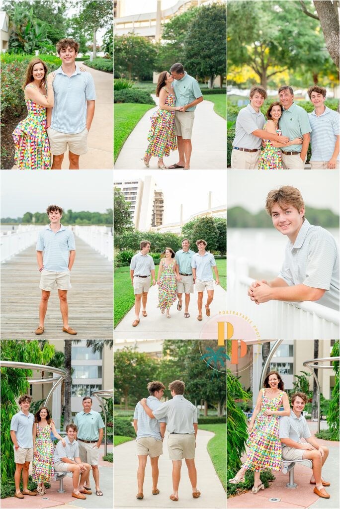 Family Photos at Disney's Contemporary Resort