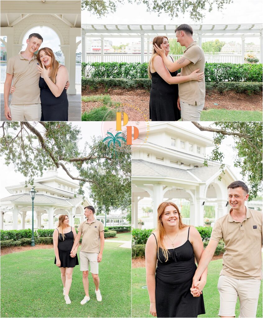 Orlando proposal photographer capturing a joyful Disney engagement.