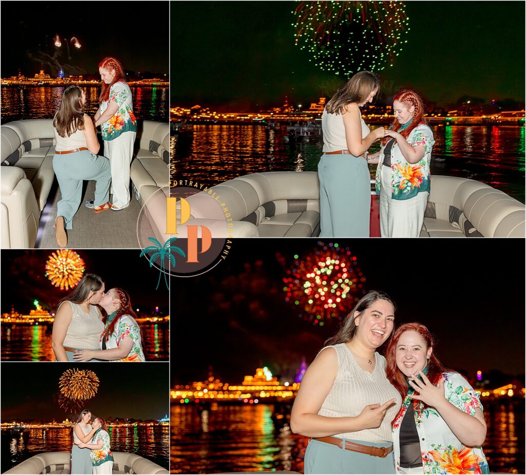 Orlando Disney proposal photographer capturing reactions