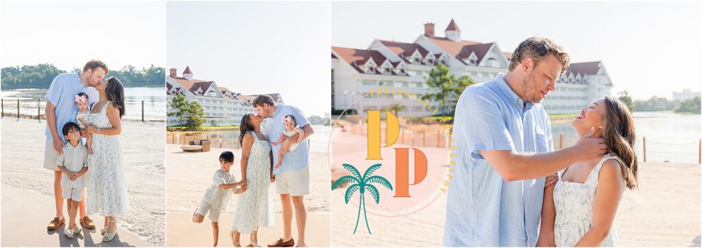 Orlando family photographer Disney Grand Floridian outdoor session