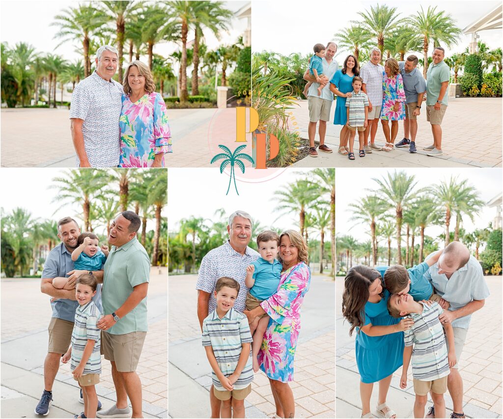 Orlando family photography tropical resort Margaritaville