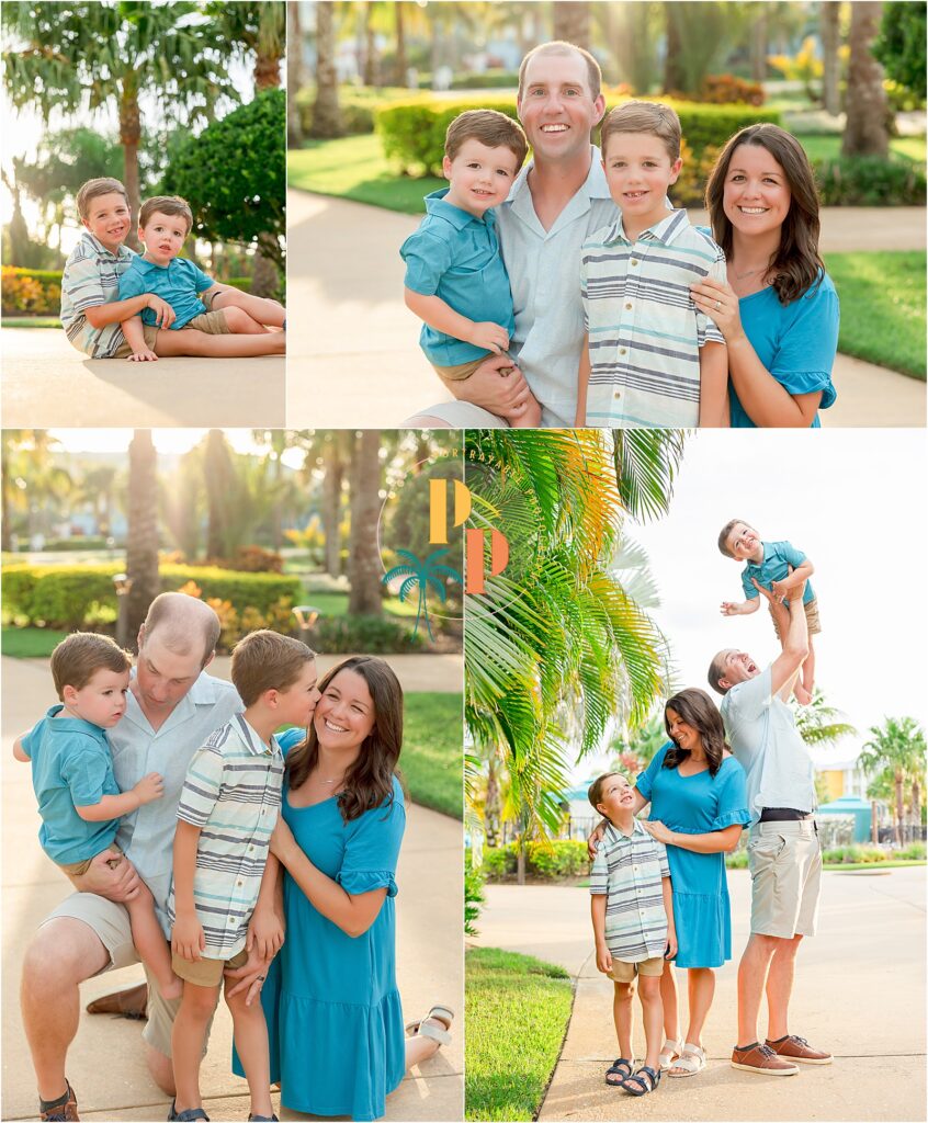 Margaritaville Resort Orlando family photoshoot professional