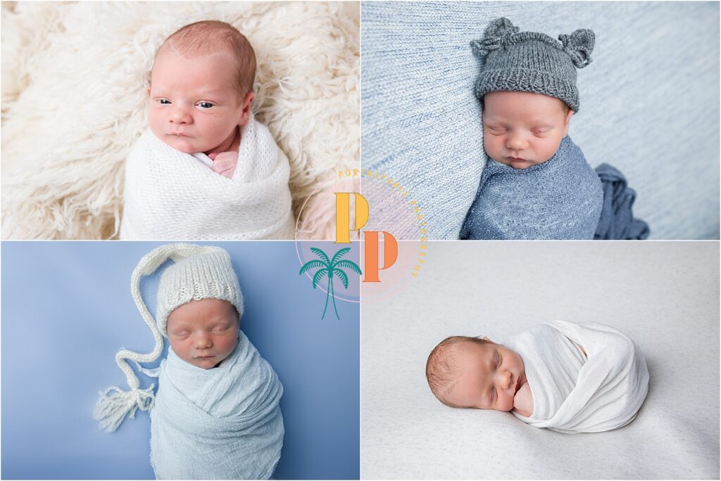 Orlando newborn photographer capturing at-home family portraits.