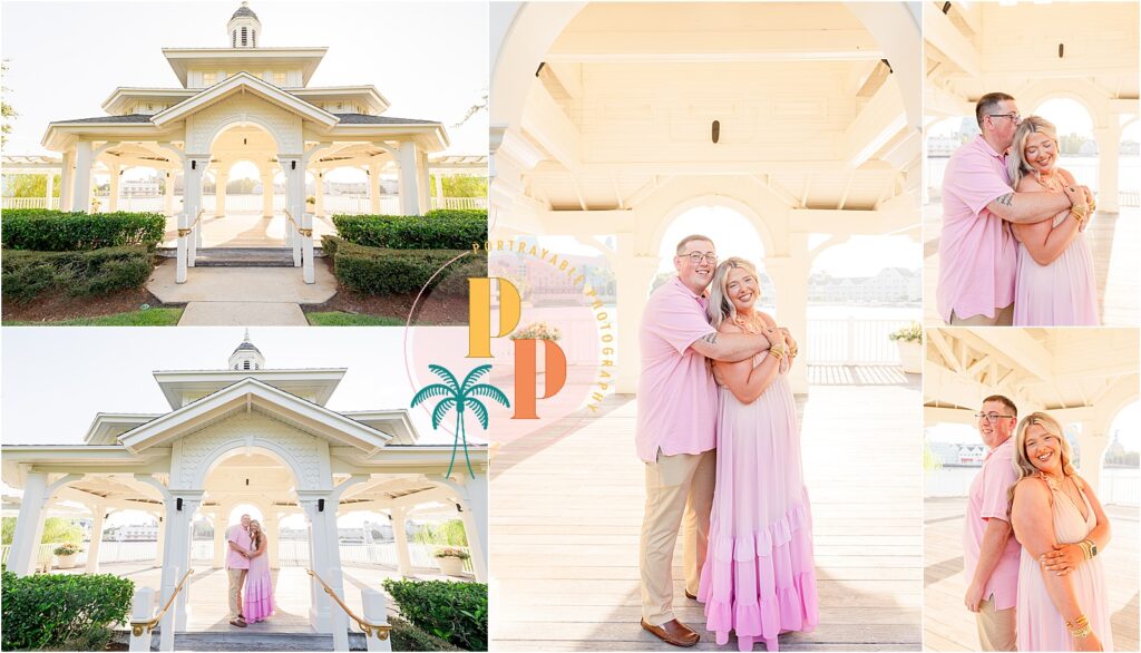 Disney BoardWalk Resort proposal at Seabreeze Point Orlando FL