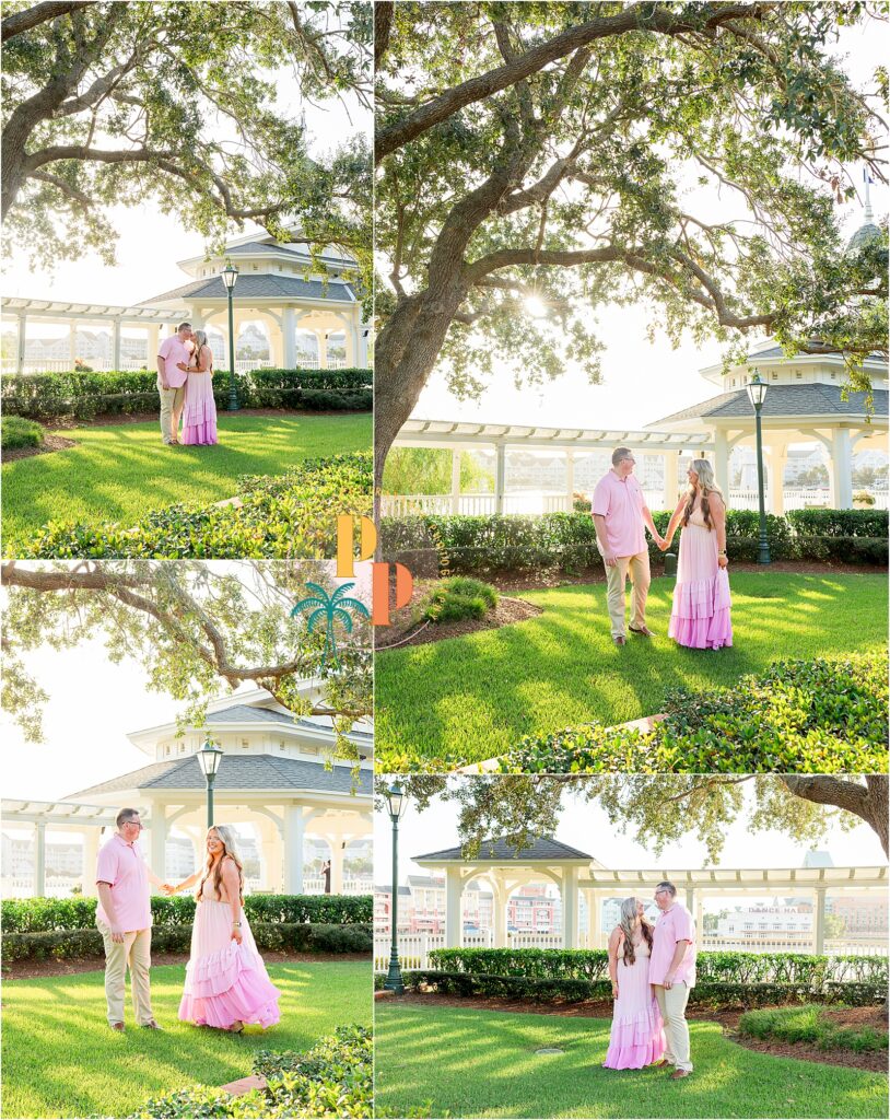 Romantic Seabreeze Point proposal Disney BoardWalk Orlando