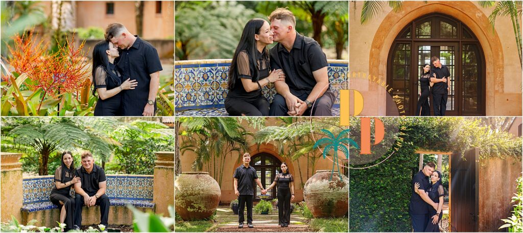 Couple sharing intimate moments outdoors during their photoshoot
