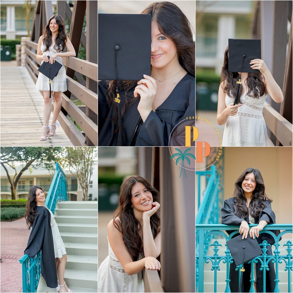 Graduation photoshoot at Disney World