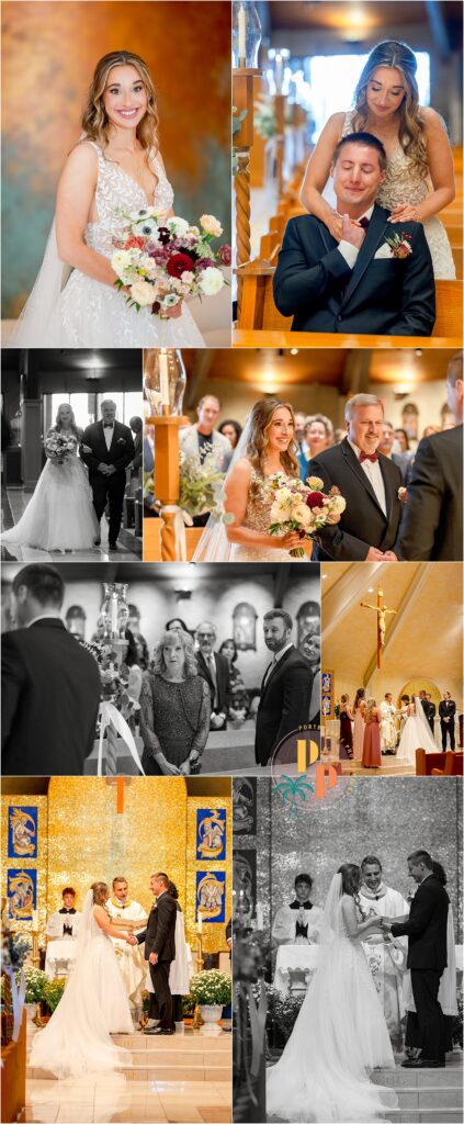 Elegant wedding ceremony and celebration moments.