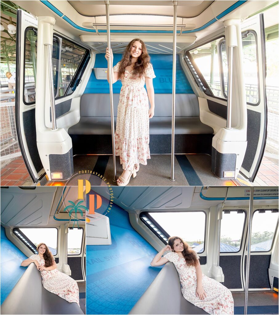Disney's monorail portraits