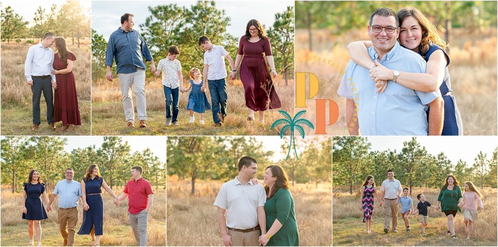 sunset family photos Clermont