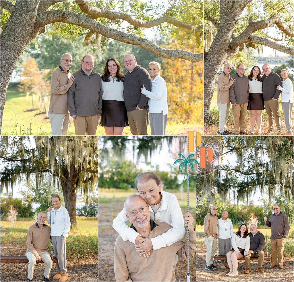 relaxed adult family photos – bass park hamlin – florida