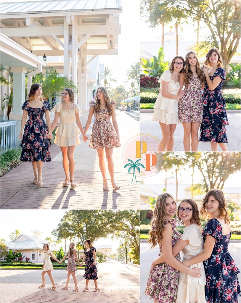candid-sisters-laughing-mini-session-disney-old-key-west