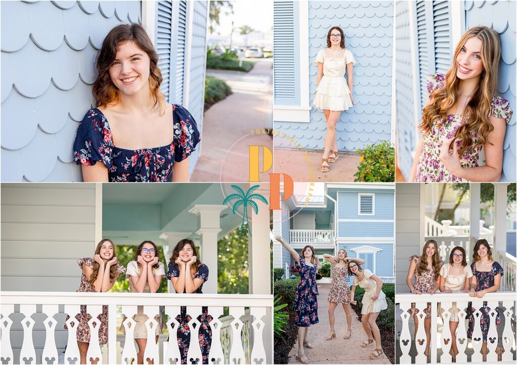 girls-walking-together-disney-old-key-west-vacation-family-photography