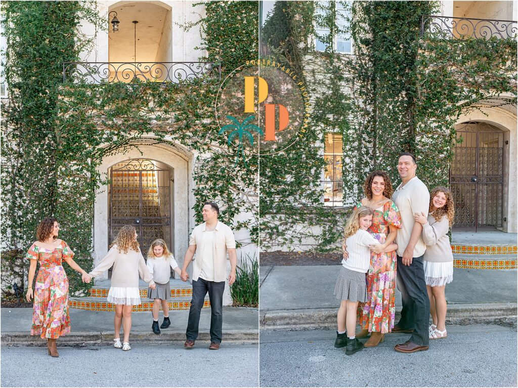 Family photoshoot at Hannibal Square